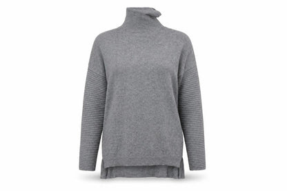 Womens UK Size XS Primark Grey Pullover Jumper