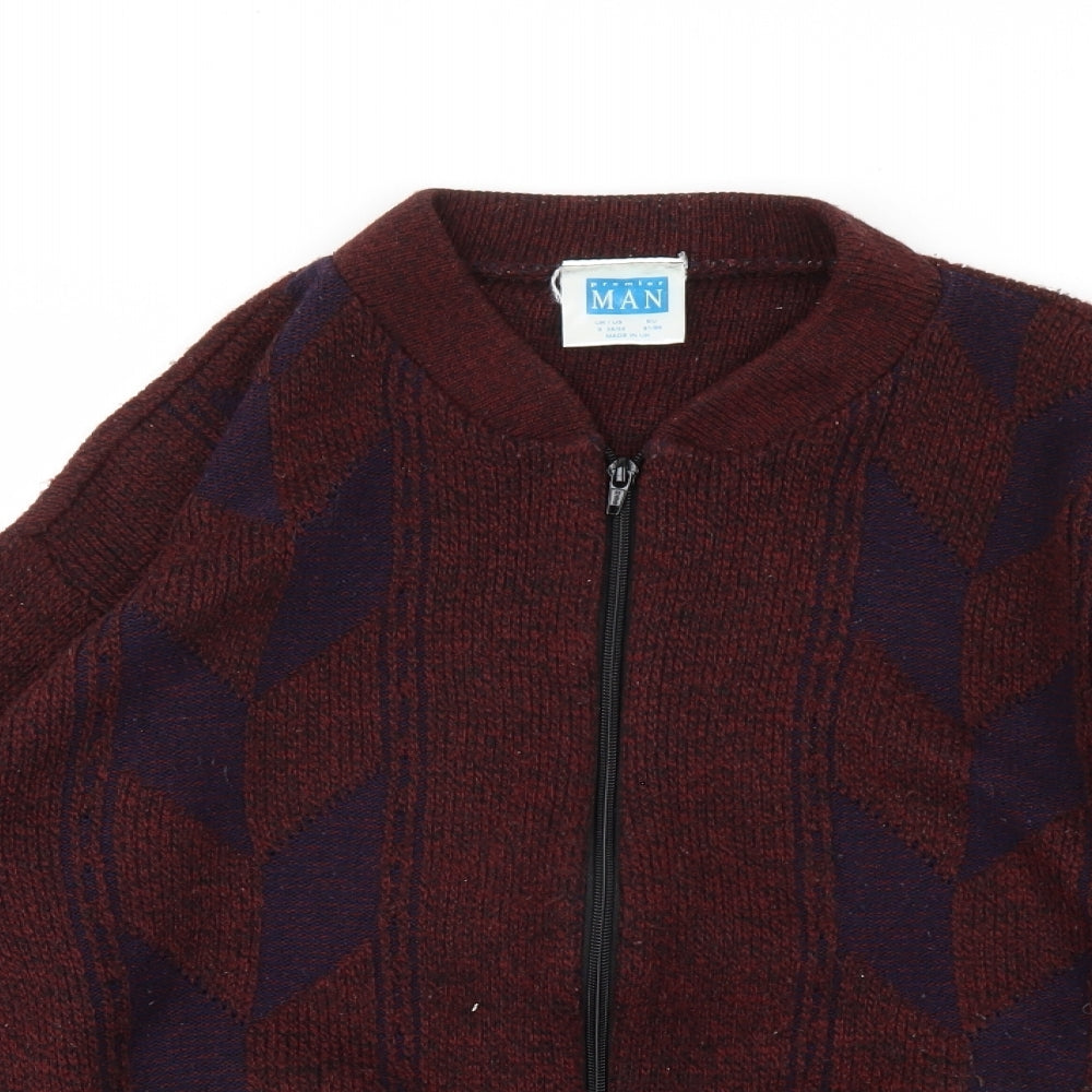 Mens UK Size S Premier man Red Jacket