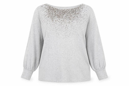 Womens UK Size 16 M&S Grey Pullover Jumper