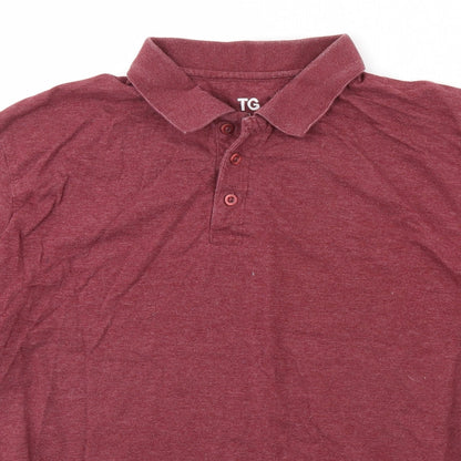 TG Mens Purple    Polo Size XL