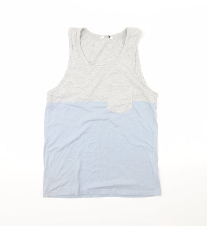 Womens UK Size S PEP & Co Blue Basic Tank