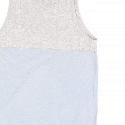 Womens UK Size S PEP & Co Blue Basic Tank
