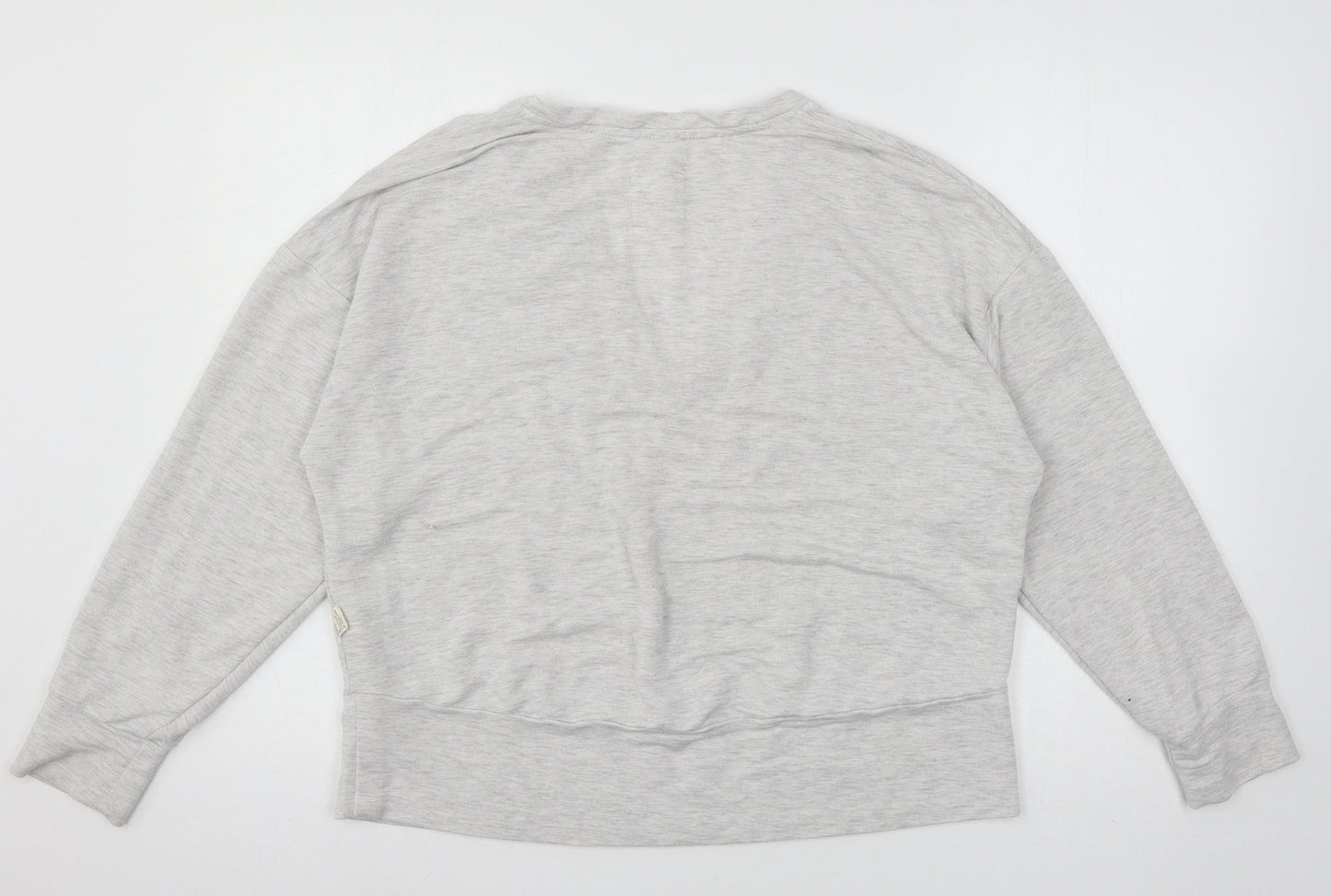 Primark Womens Grey  Jersey Pullover Sweatshirt Size 6