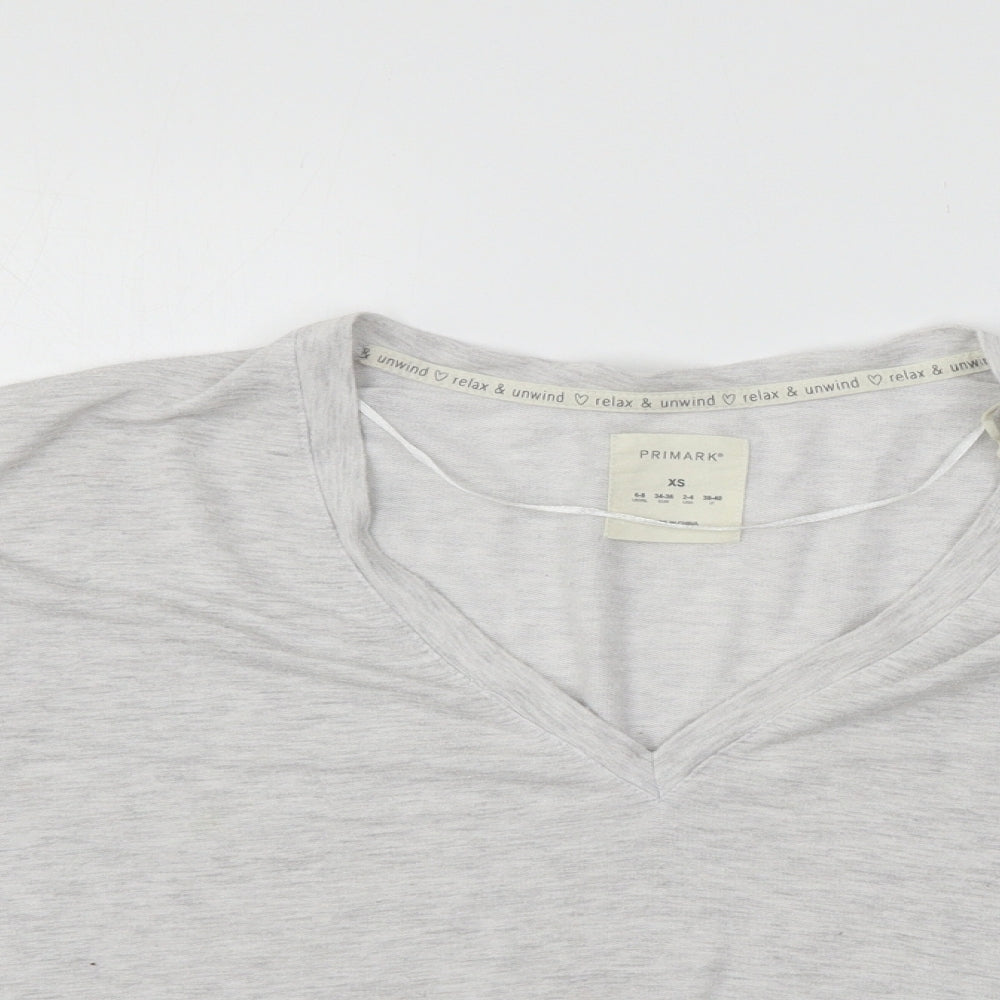 Primark Womens Grey  Jersey Pullover Sweatshirt Size 6