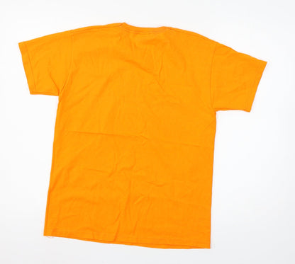 Fruit of the Loom Boys Orange  Jersey Basic T-Shirt Size 12-13 Years  - Afya Sports