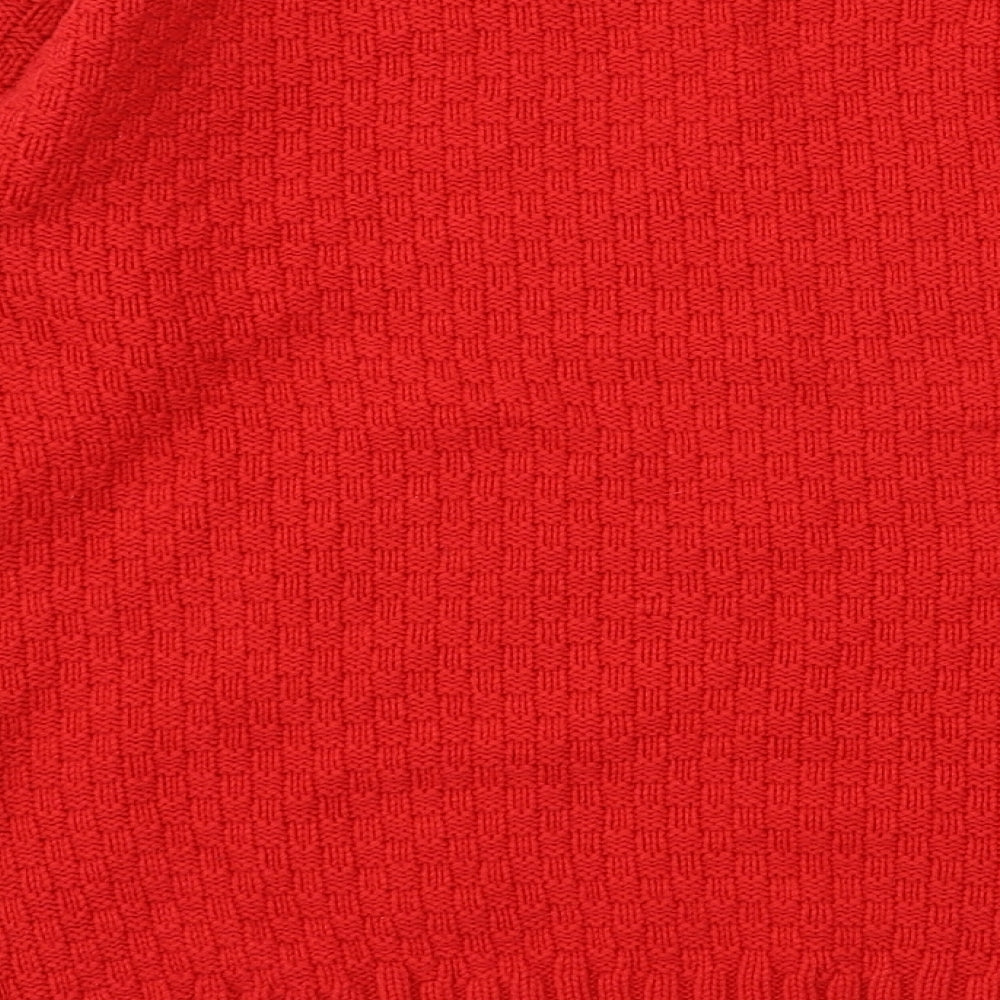 Womens UK Size 8 Glamourous Red Pullover Jumper