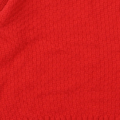 Womens UK Size 8 Glamourous Red Pullover Jumper