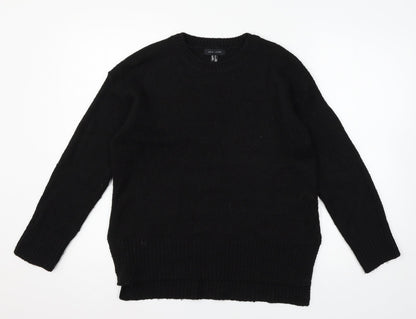 Womens UK Size S New Look Black Pullover Jumper
