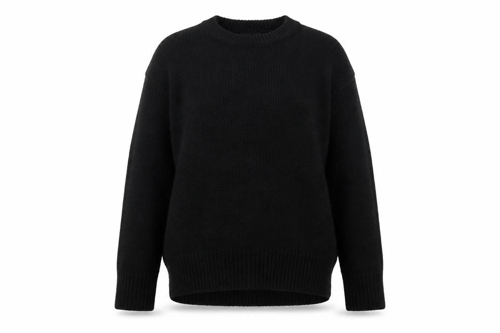 Womens UK Size S New Look Black Pullover Jumper