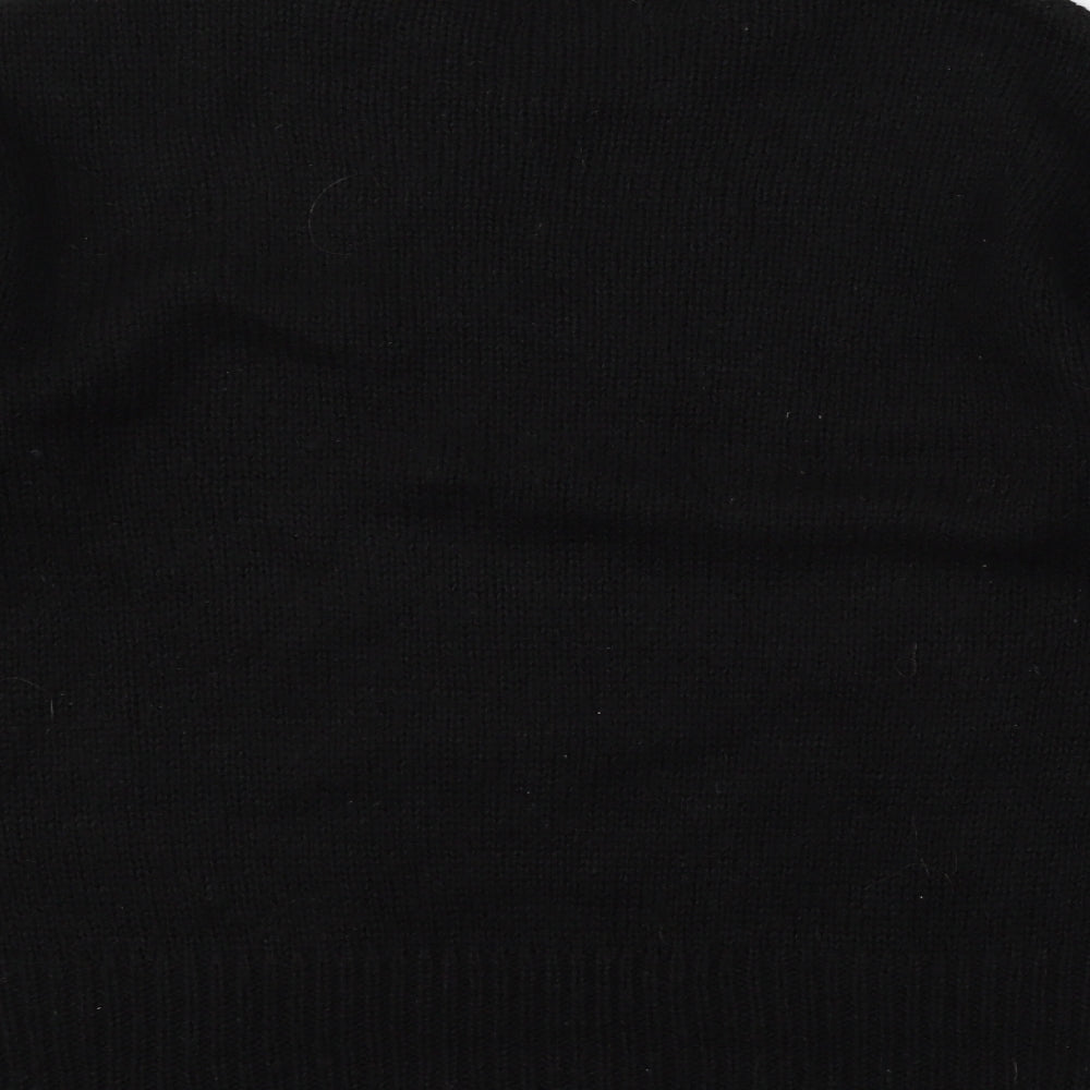 Womens UK Size S New Look Black Pullover Jumper