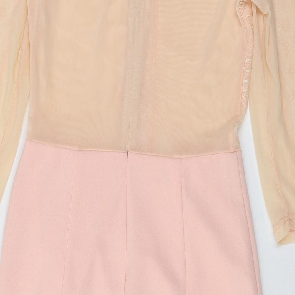 VERA & LUCY Womens Pink   A-Line  Size S