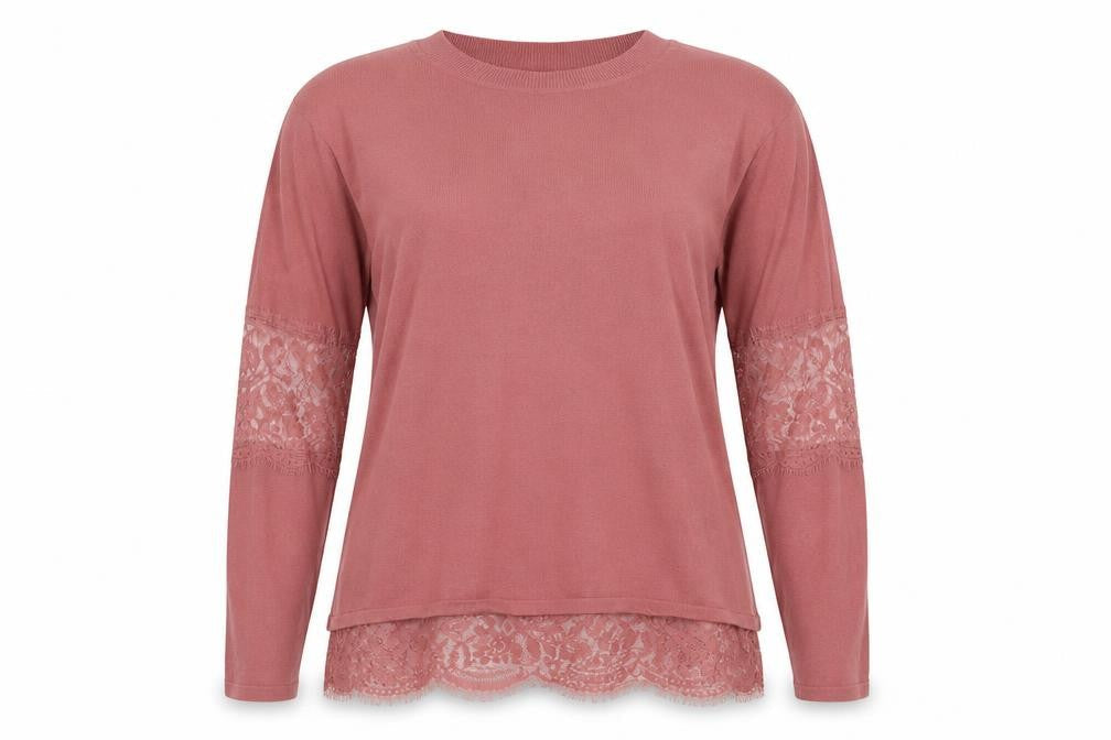 Womens UK Size 12 NEXT Pink Pullover Jumper
