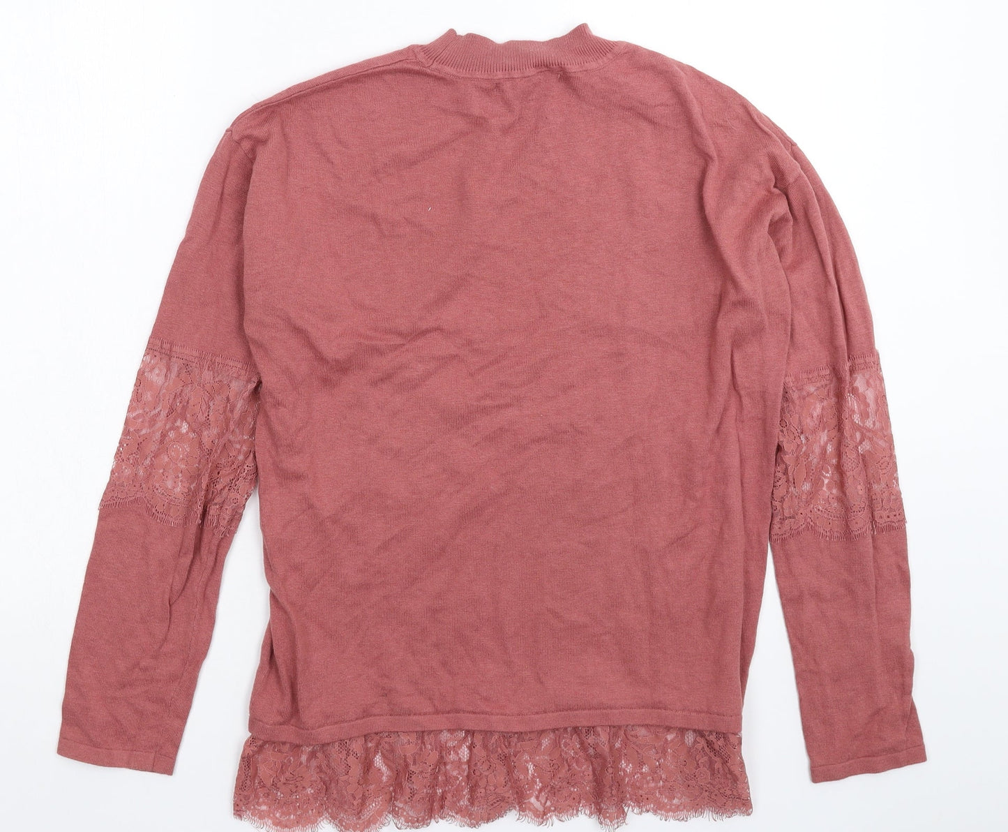 Womens UK Size 12 NEXT Pink Pullover Jumper