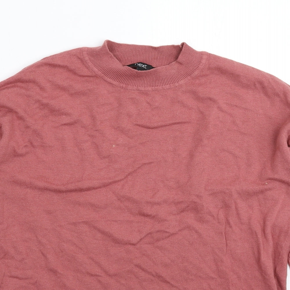 Womens UK Size 12 NEXT Pink Pullover Jumper