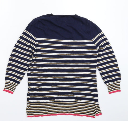 Womens UK Size 12 NEXT Multicoloured Pullover Jumper