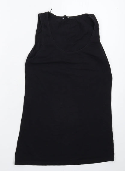 Very Womens Black   Basic Tank Size 16