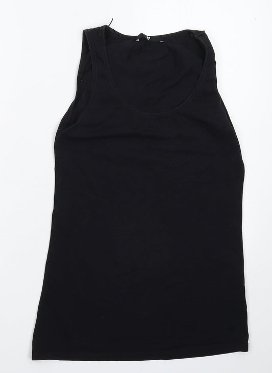 Very Womens Black   Basic Tank Size 16