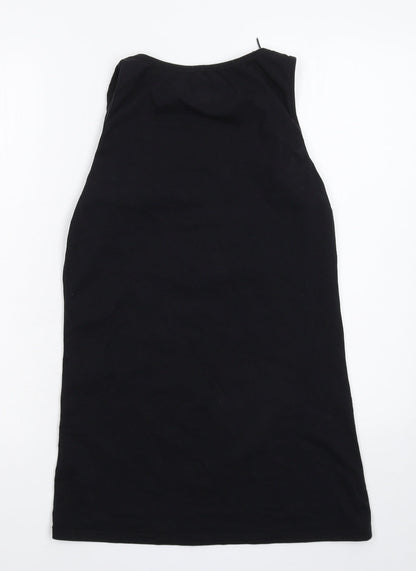Very Womens Black   Basic Tank Size 16