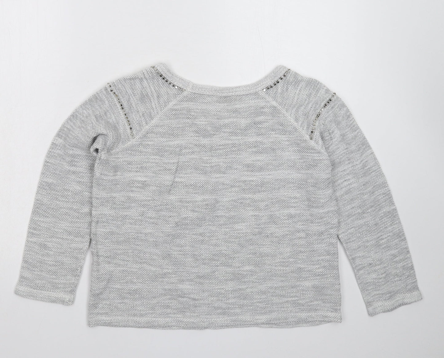 Womens UK Size 10 Marks and Spencer Grey Pullover Jumper