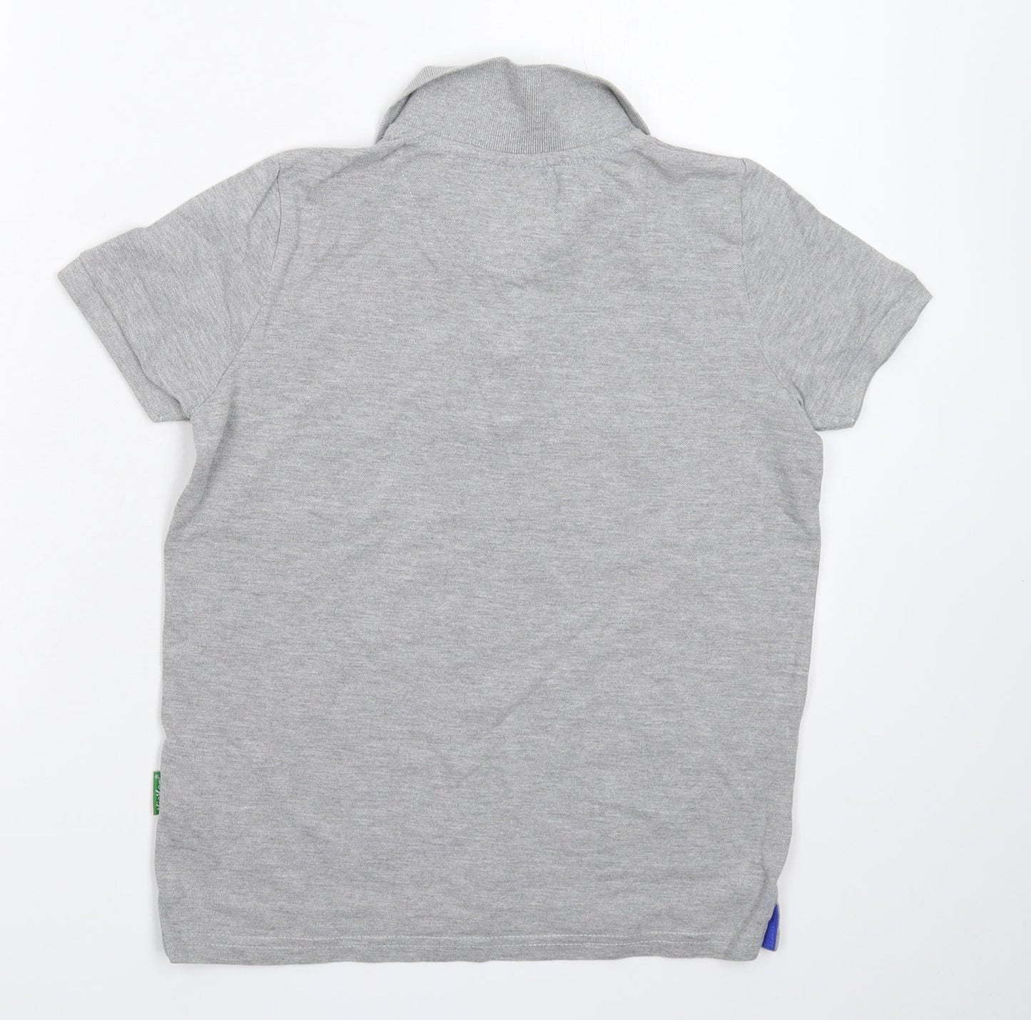 Kickers Boys Grey   Basic Polo Size 11-12 Years