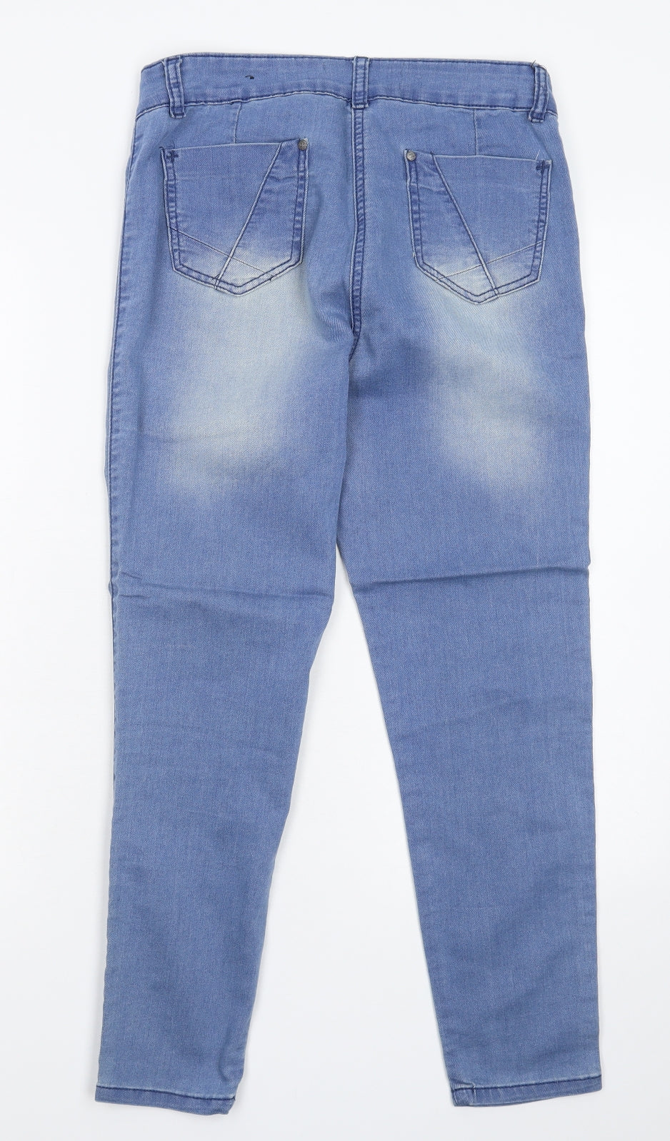 Womens UK Size 10 Crafted Extra-Slim Fit Jegging Blue Jeans