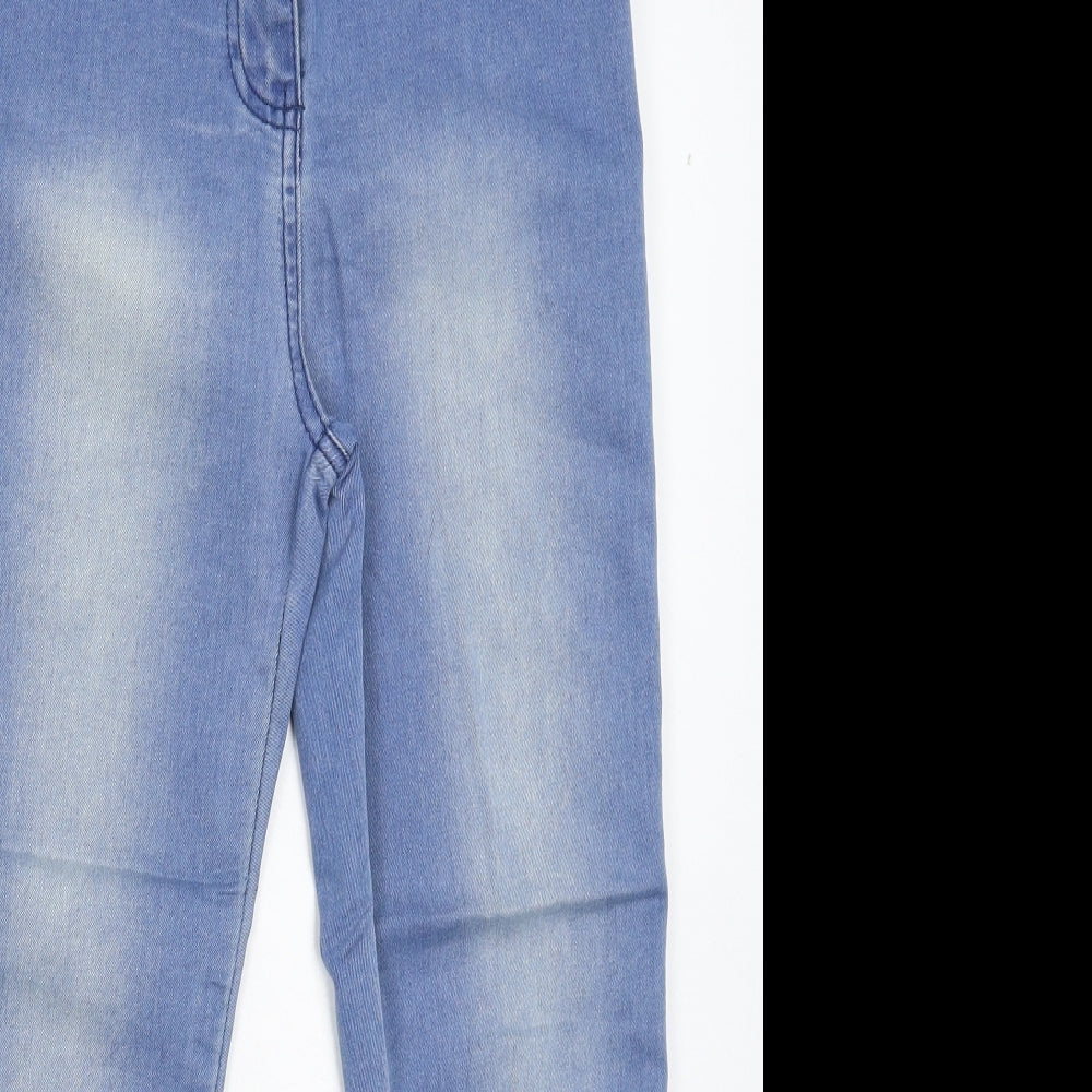 Womens UK Size 10 Crafted Extra-Slim Fit Jegging Blue Jeans