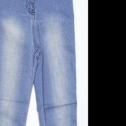 Womens UK Size 10 Crafted Extra-Slim Fit Jegging Blue Jeans