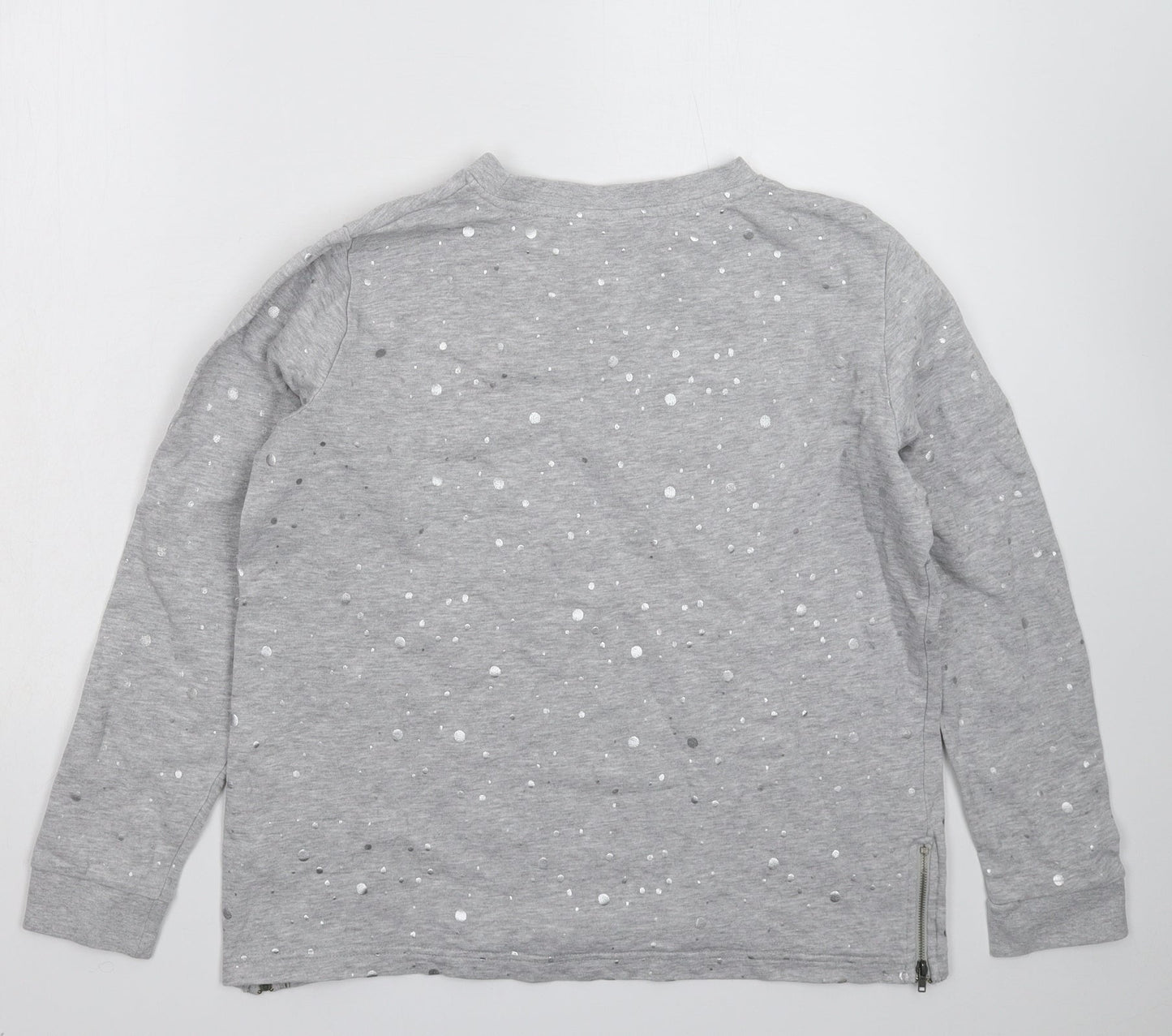 b.young Womens Grey   Pullover Sweatshirt Size M