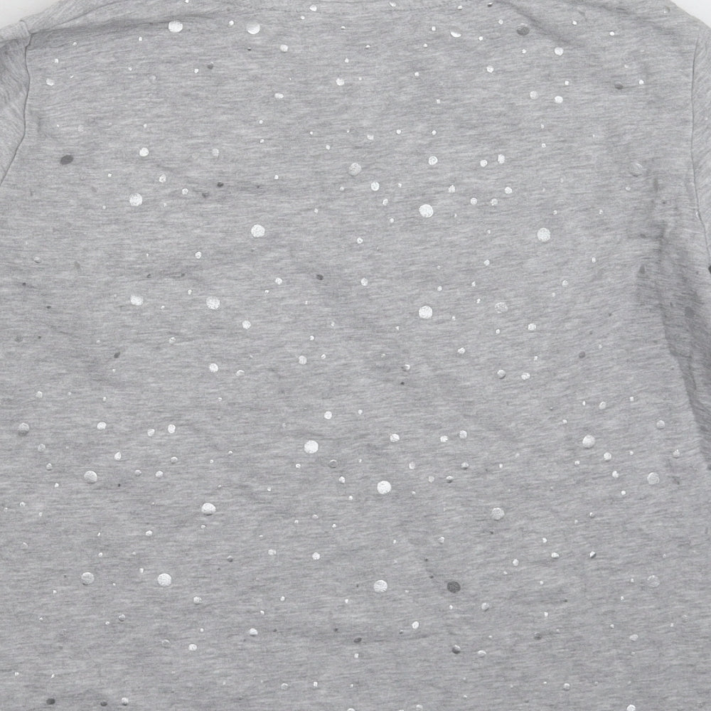 b.young Womens Grey   Pullover Sweatshirt Size M