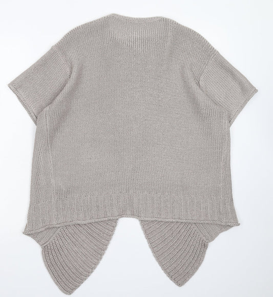 Womens UK Size 14 Marks and Spencer Grey Cardigan Jumper