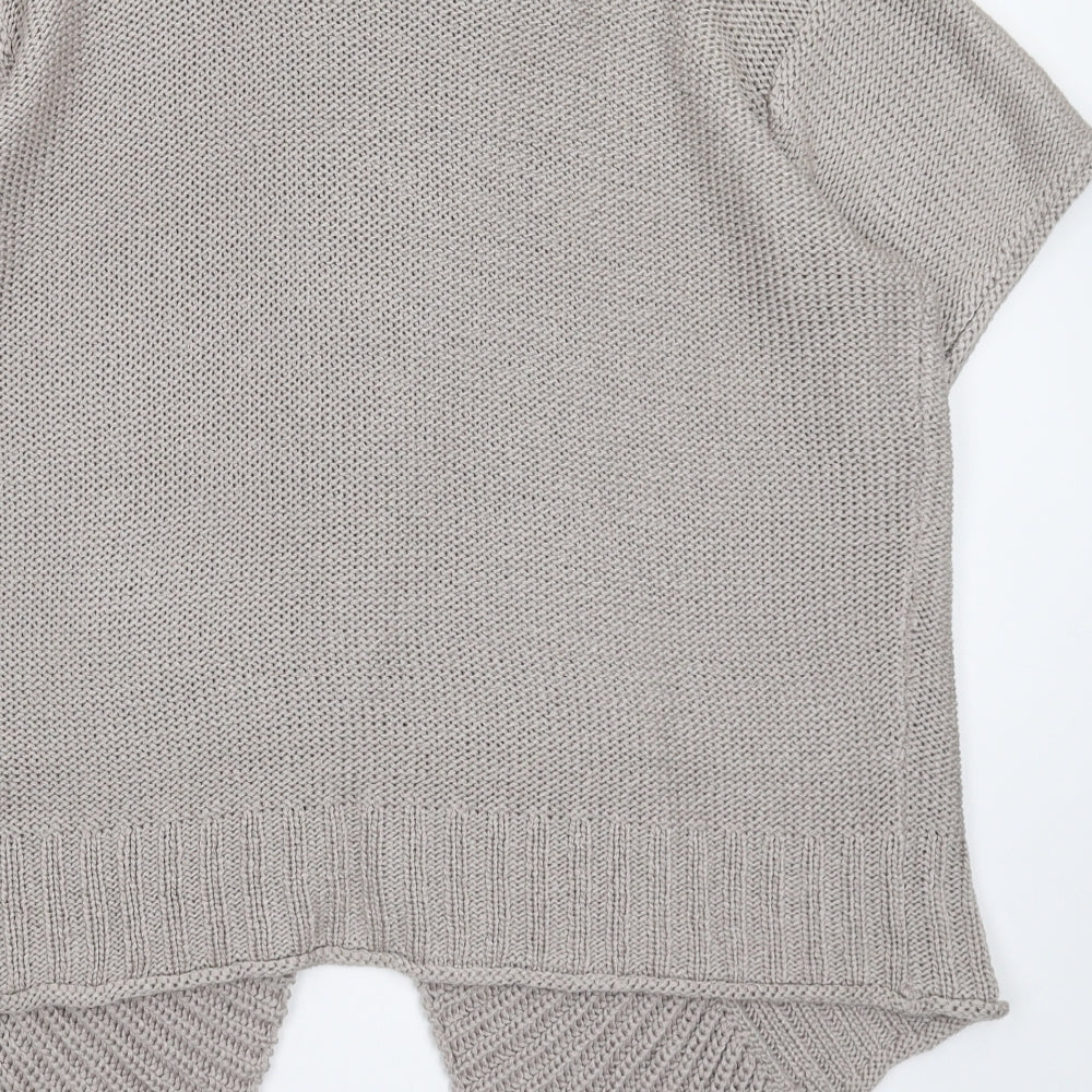 Womens UK Size 14 Marks and Spencer Grey Cardigan Jumper