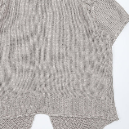 Womens UK Size 14 Marks and Spencer Grey Cardigan Jumper