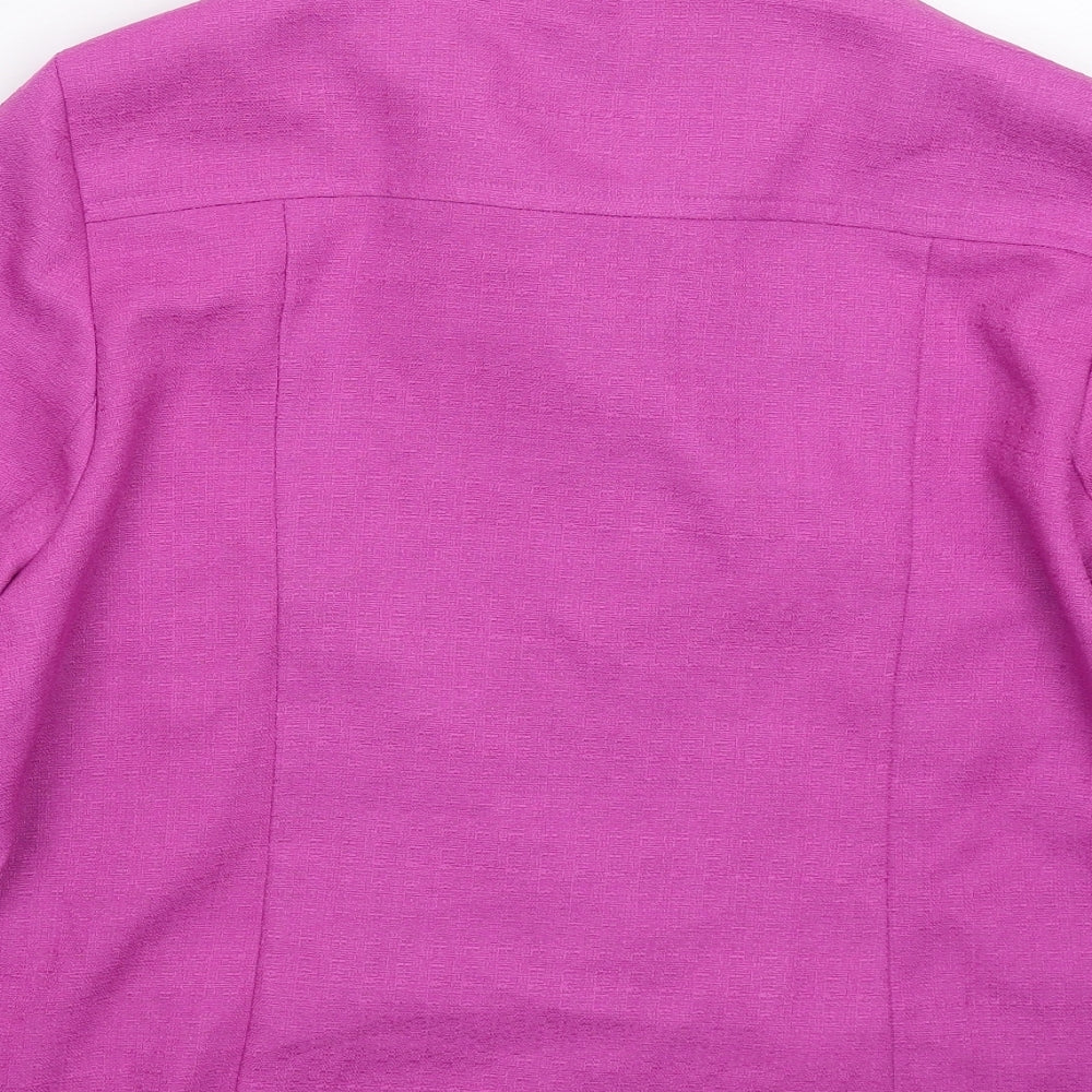 Essential Collection Womens Pink   Jacket Blazer Size 16