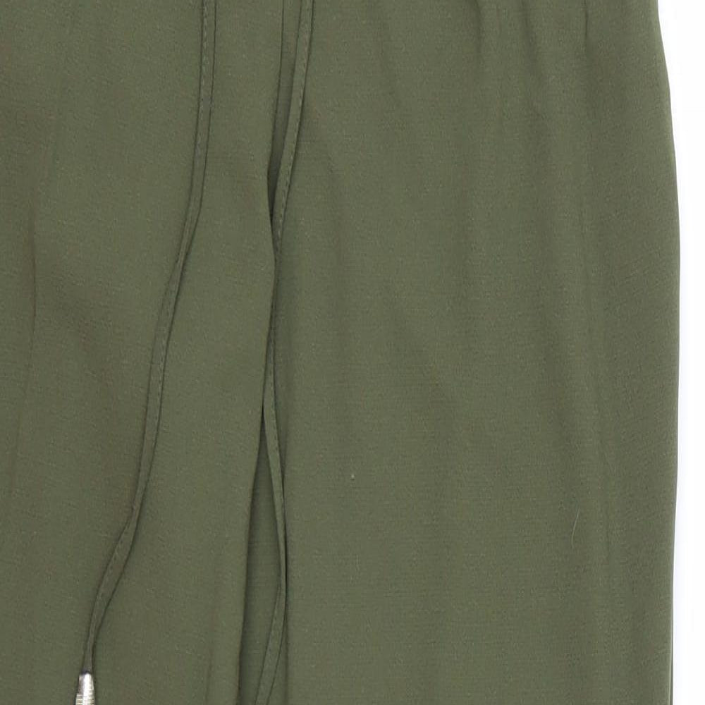 Womens UK Size 6 Atmosphere Regular Fit Capri Green Trousers
