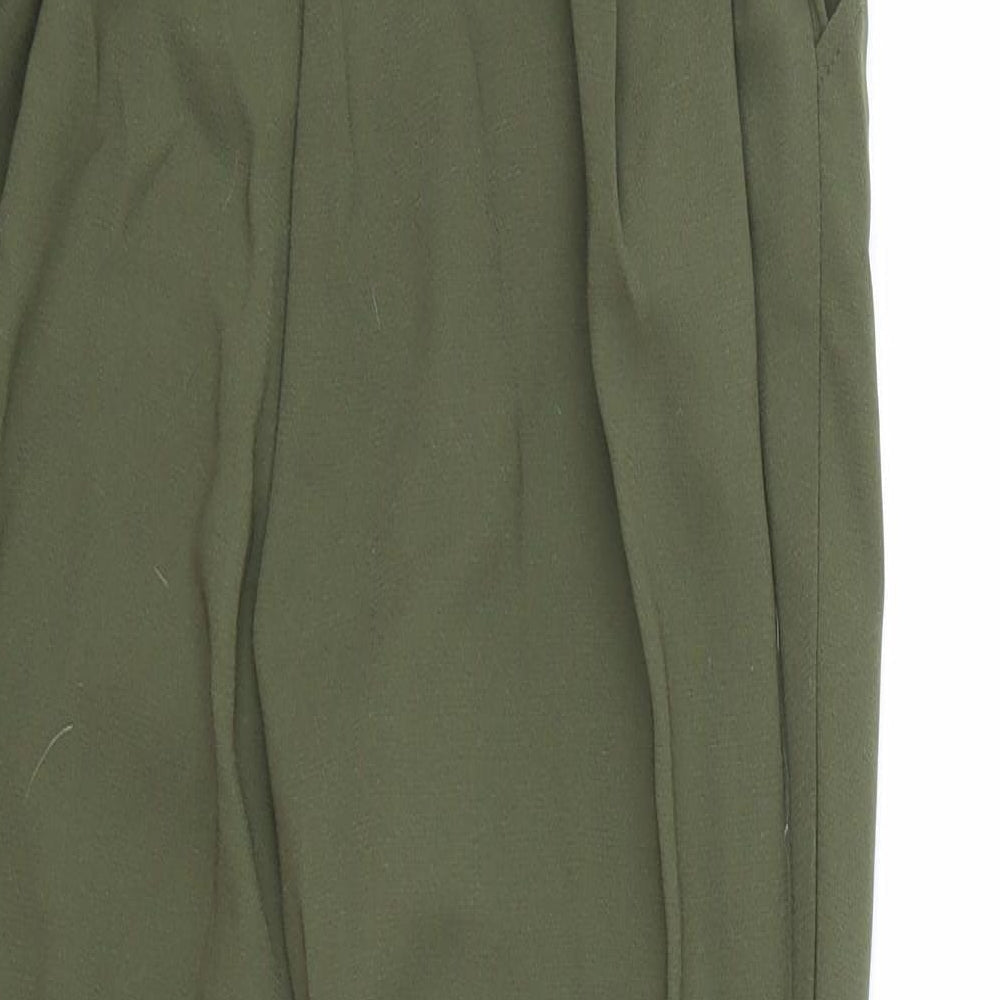 Womens UK Size 6 Atmosphere Regular Fit Capri Green Trousers