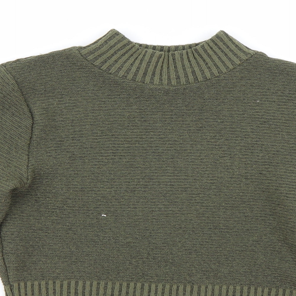 Womens UK Size 6 PRETTYLITTLETHING Green Pullover Jumper
