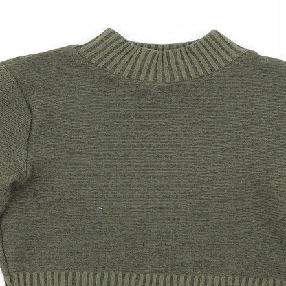 Womens UK Size 6 PRETTYLITTLETHING Green Pullover Jumper