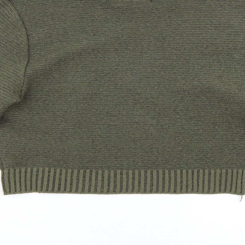 Womens UK Size 6 PRETTYLITTLETHING Green Pullover Jumper