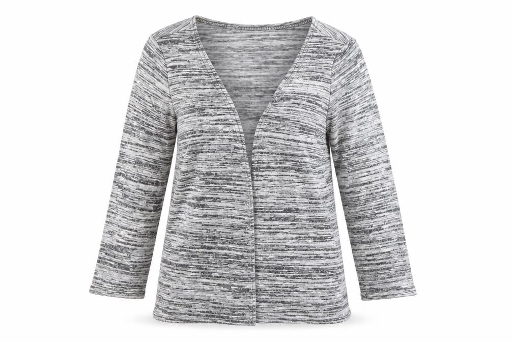 Womens UK Size 8 Boohoo Grey Cardigan Jumper
