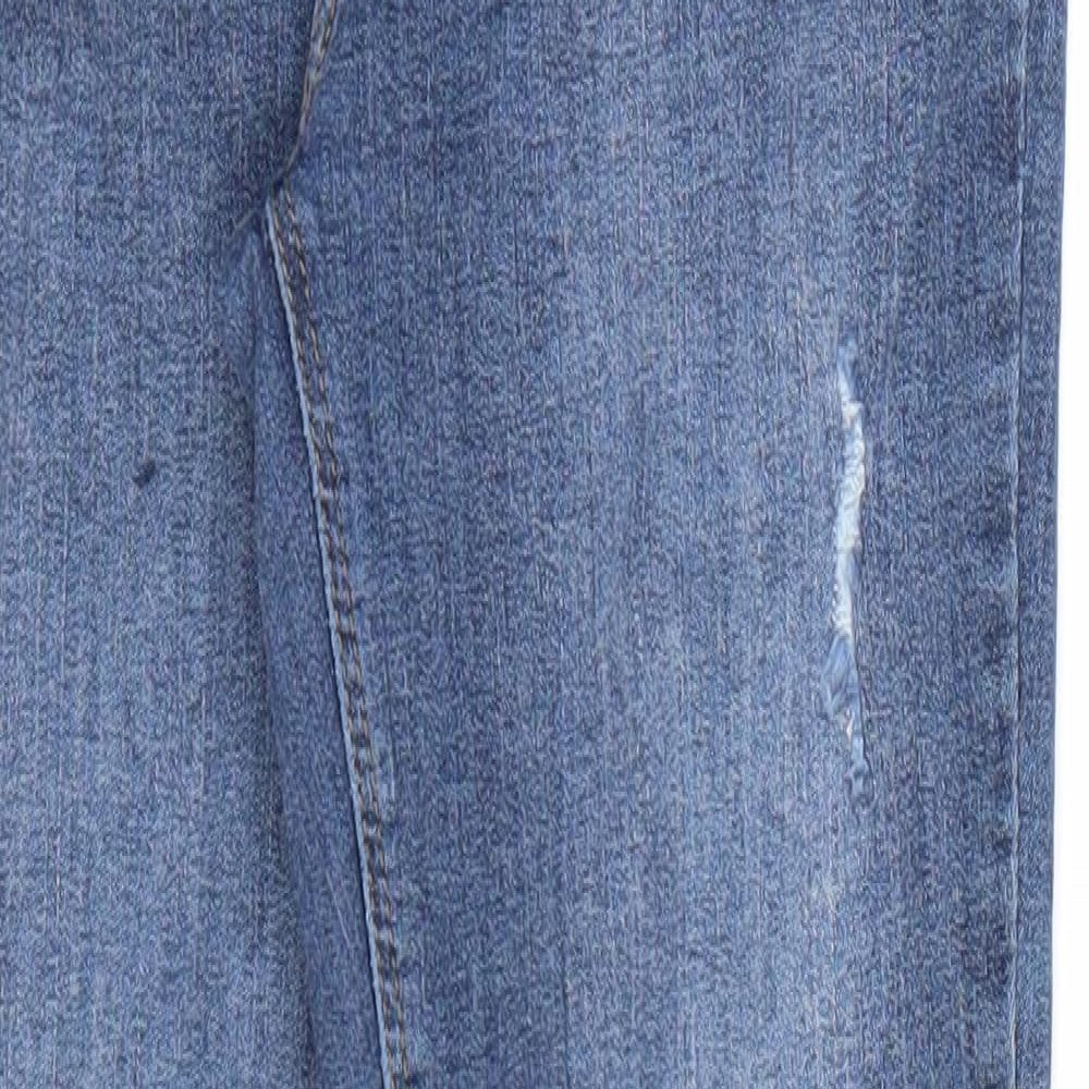 Denim co Womens Blue  Denim Skinny Jeans Size 10 L27 in