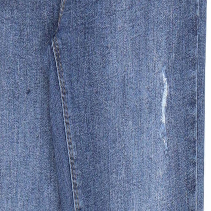Denim co Womens Blue  Denim Skinny Jeans Size 10 L27 in