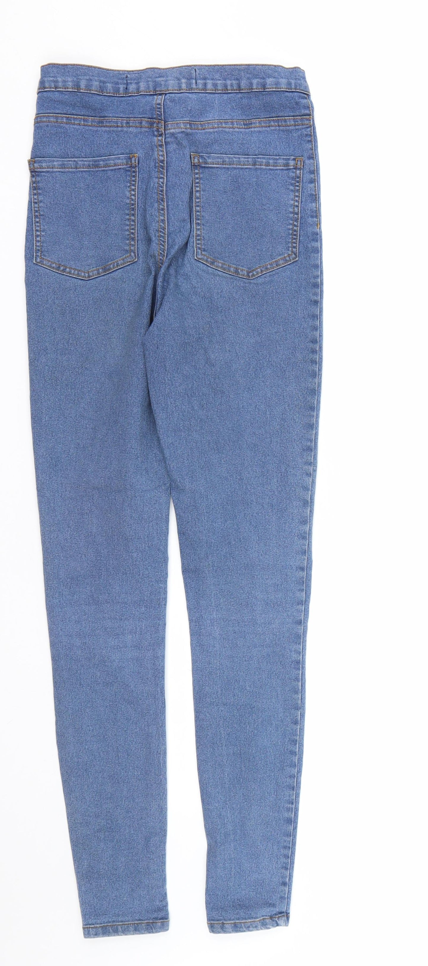 Denim co Womens Blue  Denim Skinny Jeans Size 10 L28 in
