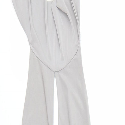 PRETTYLITTLETHING Womens Grey   Basic T-Shirt Size 6