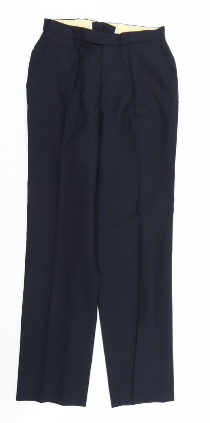 Tuomi Mens Black   Dress Pants Trousers Size 26 L27 in