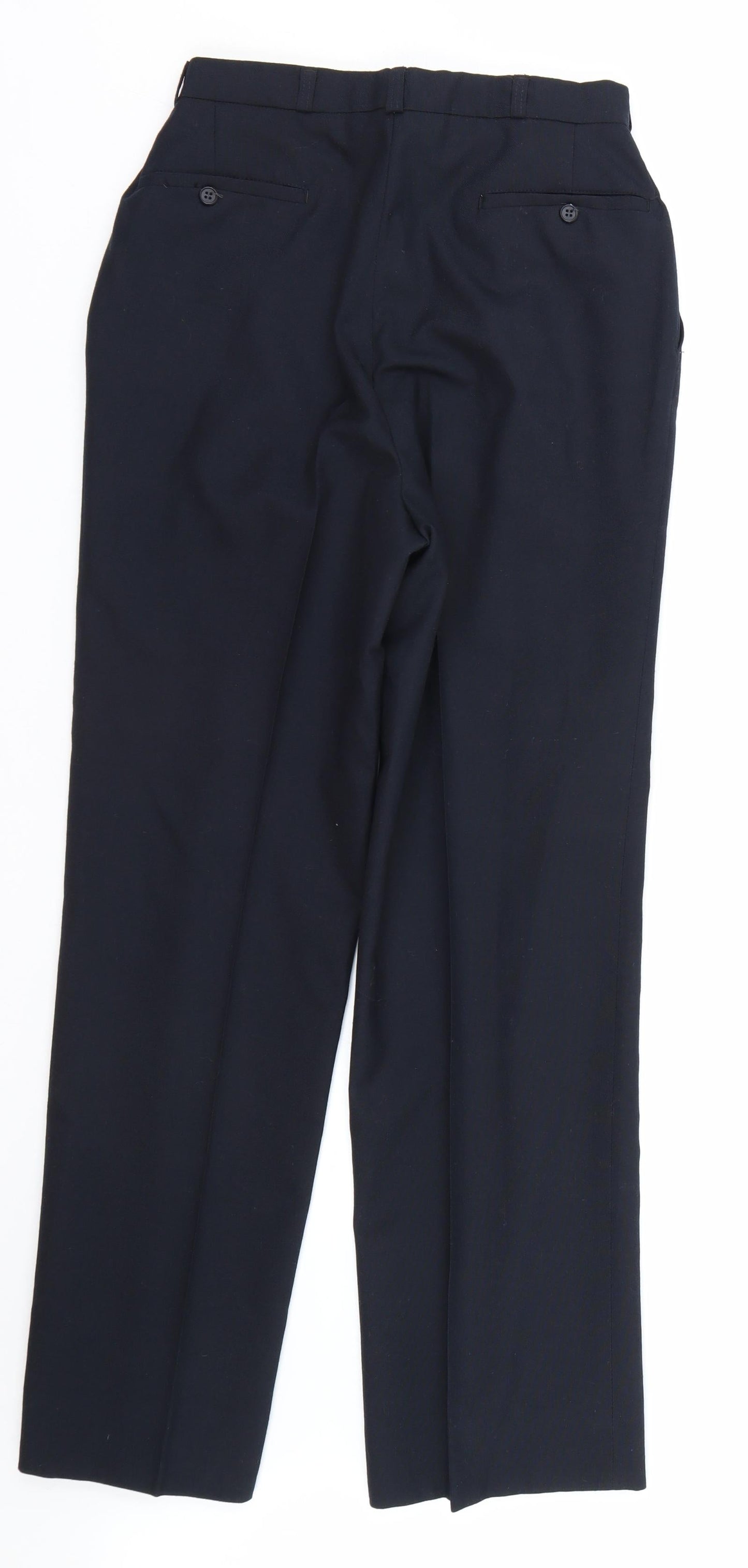 Tuomi Mens Black   Dress Pants Trousers Size 26 L27 in