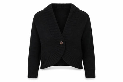 Womens UK Size 2XL klass collection Black Cardigan Jumper