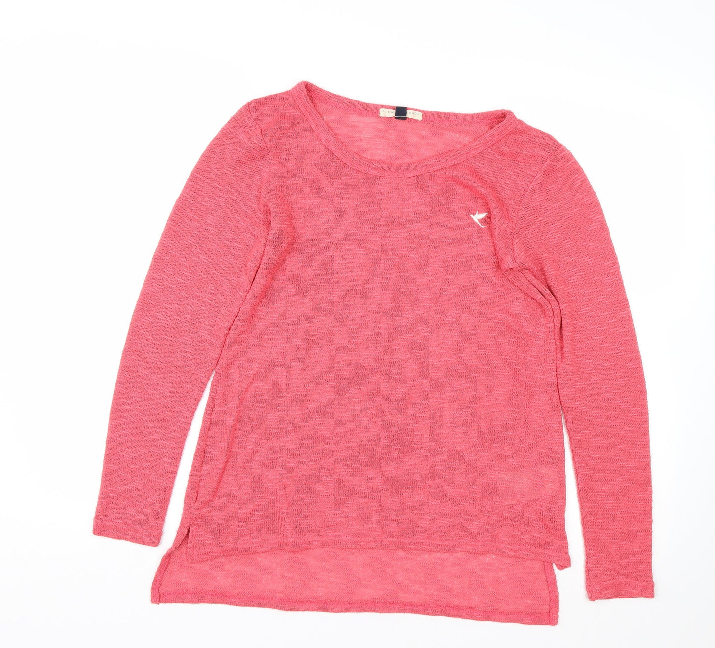 Blonde & Blonde Womens Pink   Pullover Jumper Size 10