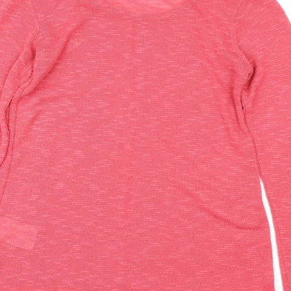 Blonde & Blonde Womens Pink   Pullover Jumper Size 10