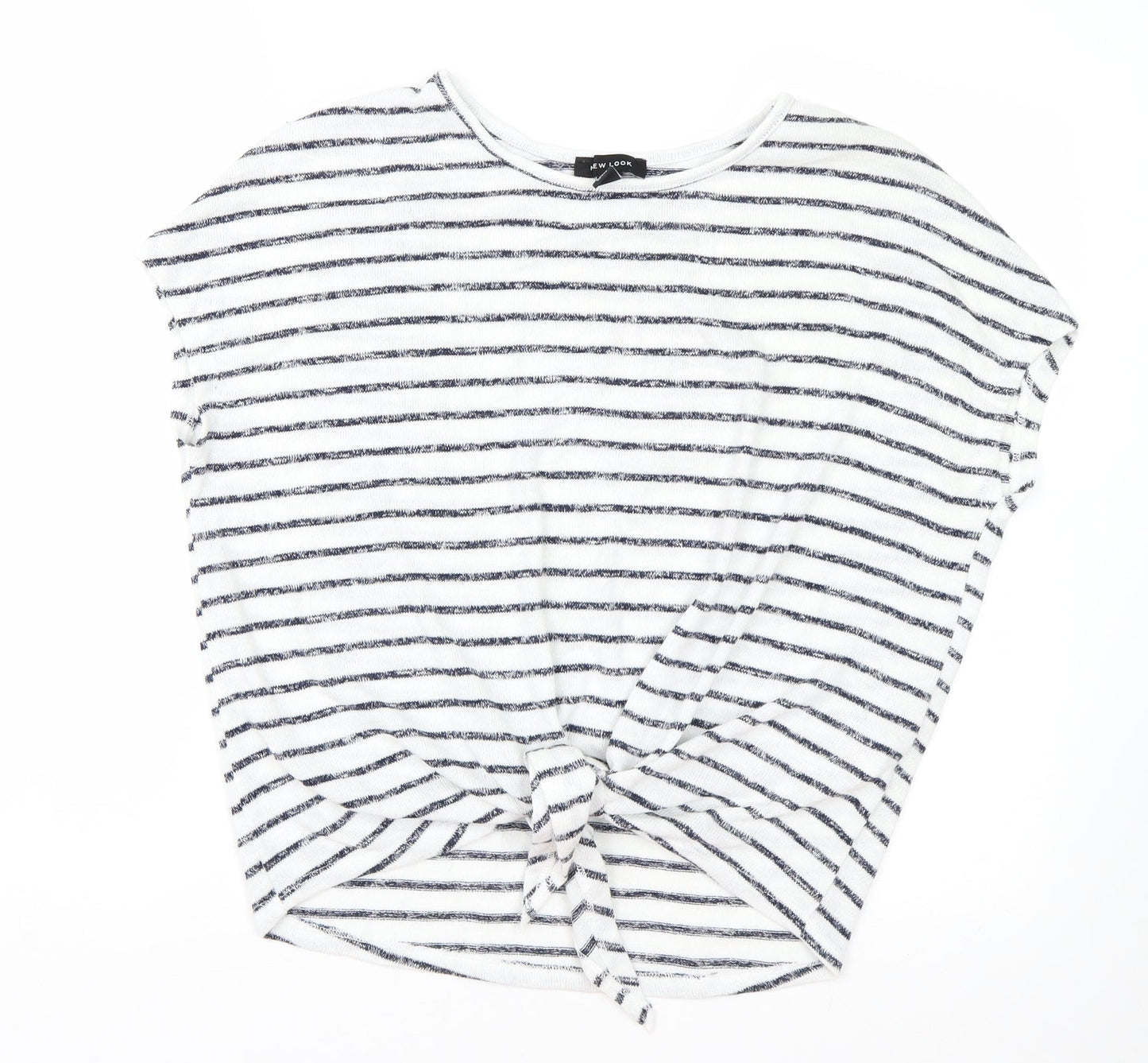 Womens UK Size S New Look White Pullover Jumper