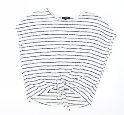 Womens UK Size S New Look White Pullover Jumper